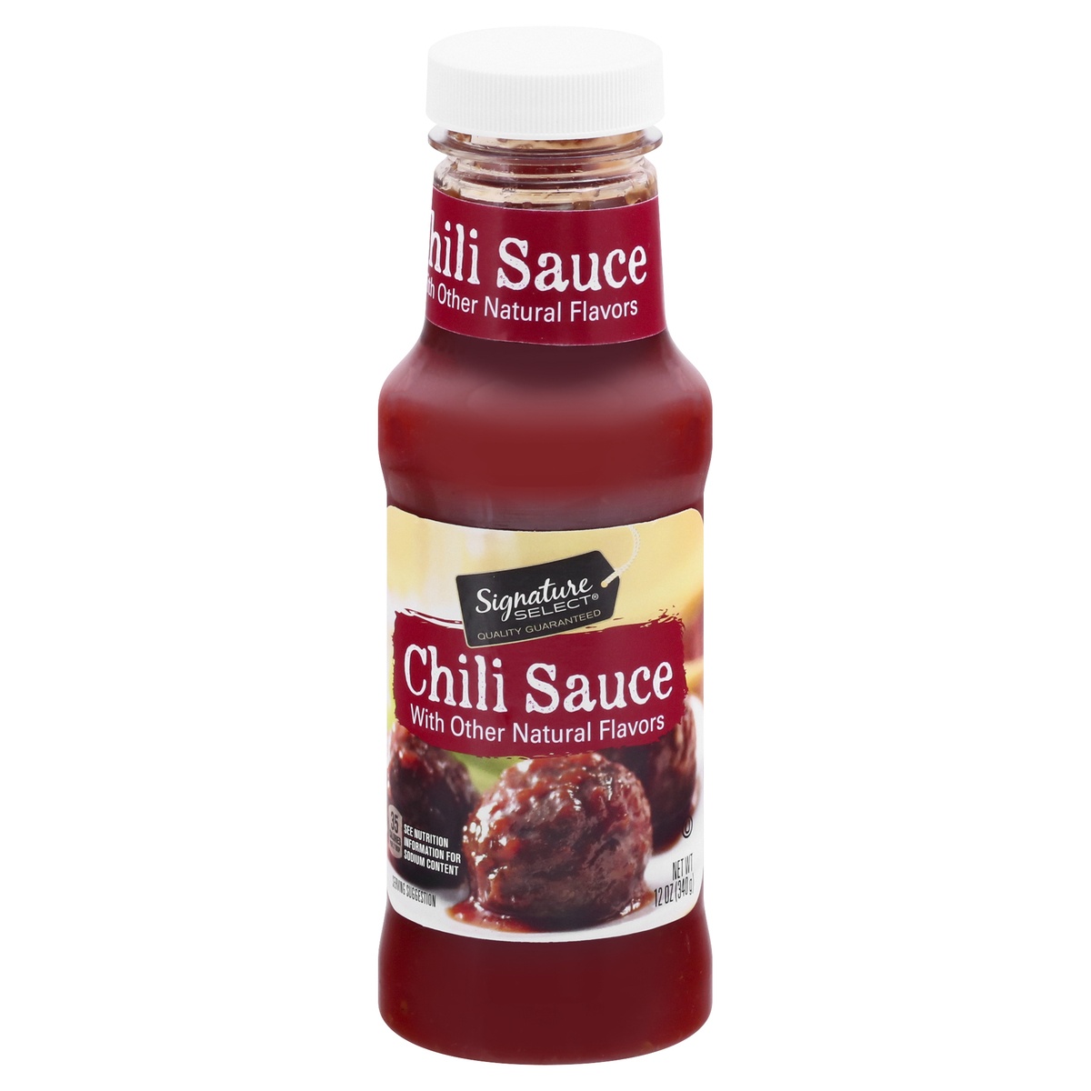 slide 1 of 9, Signature Select Chili Sauce 12 oz,