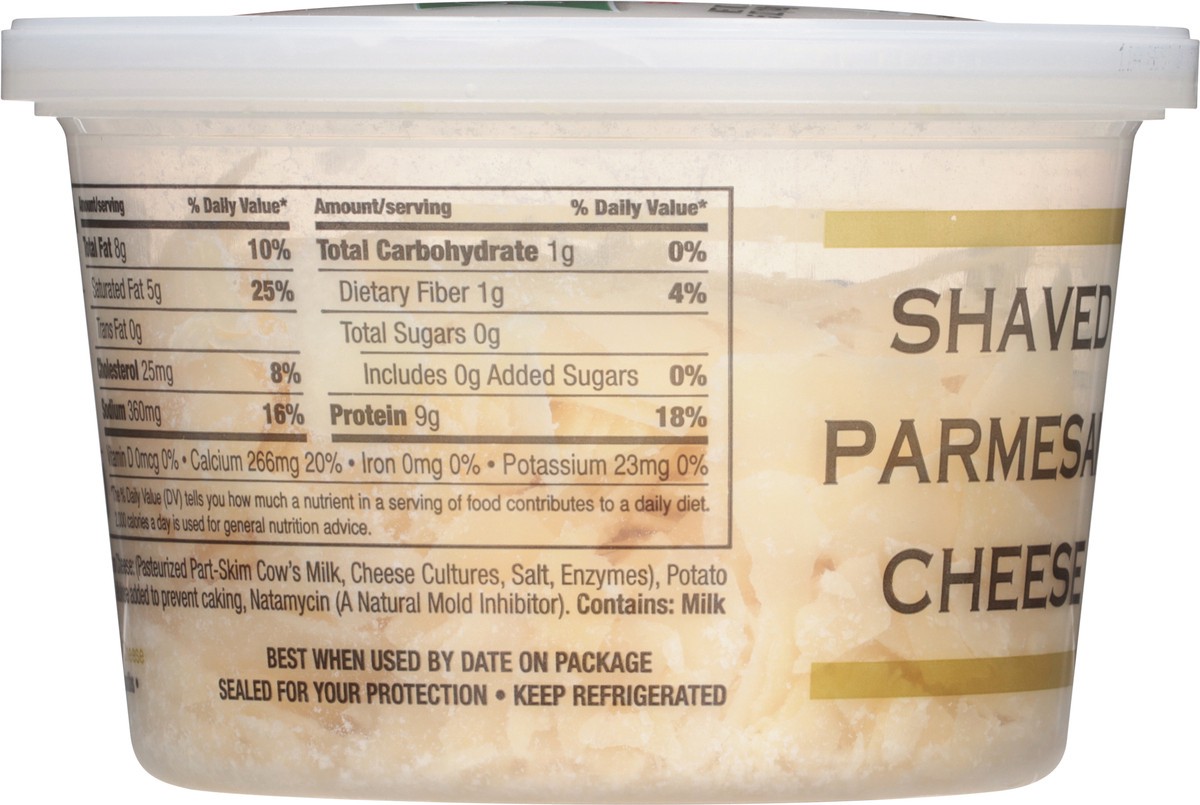 slide 9 of 13, Italia Brand Cheese Shullsburg Creamery Shaved Parmesan Cheese - 5 oz, 5 oz