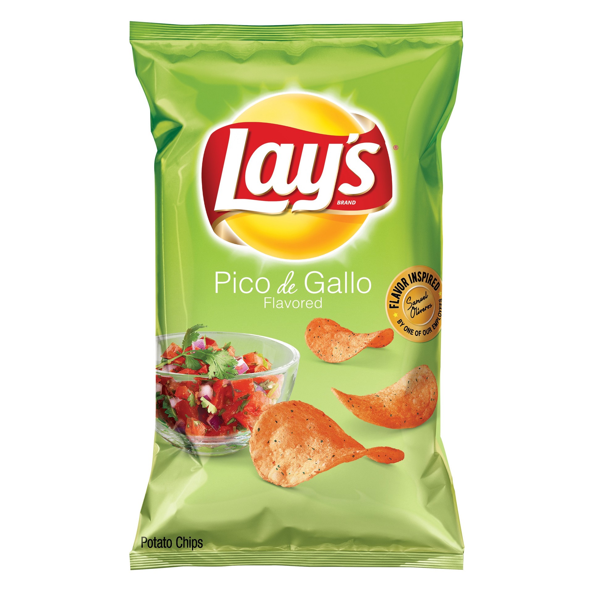 slide 1 of 1, Lay's Pico De Gallo Potato Chips 2.75 Ounce Plastic Bag, 2.75 oz