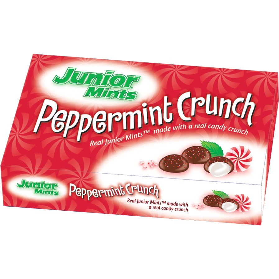 slide 1 of 2, Junior Mints® peppermint crunch theater box, 3.5 oz