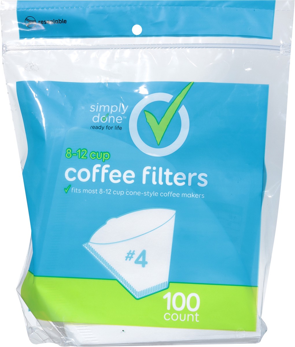 slide 8 of 9, Simply Done Cone Filter Coffee - 100 ct, 100 ct