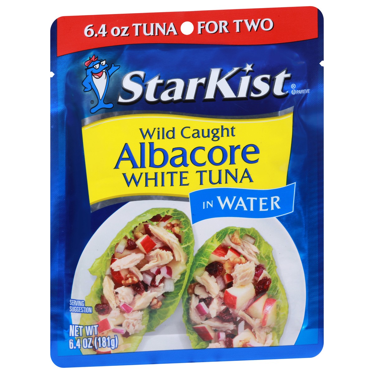 slide 8 of 9, StarKist Albacore White Tuna in Water Pouch - 6.4oz, 6.4 oz