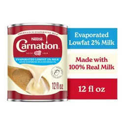 Nestle Carnation Lowfat Evaporated Milk - 12 Fl. Oz.
