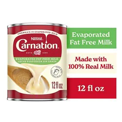 Nestle Fat Free Vitamins A And D Added Evaporated Milk - 12 Fl. Oz.
