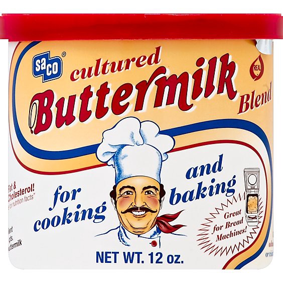slide 1 of 2, Saco Buttermilk Blend Cultured For Cooking And Baking - 12 Oz, 12 oz