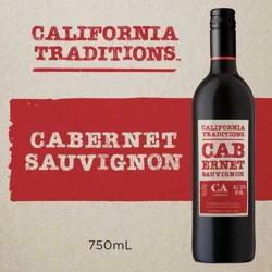 California Traditions Cabernet Sauvignon Red Wine 750 ml