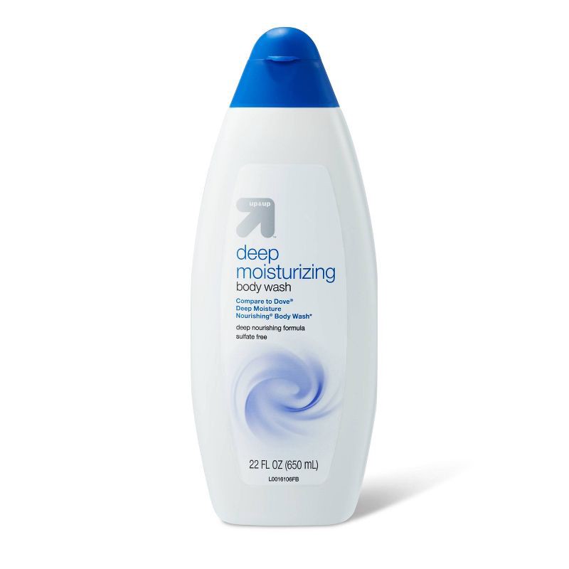 slide 1 of 4, Deep Moisturizing Body Wash - 22 fl oz - up&up™, 22 fl oz