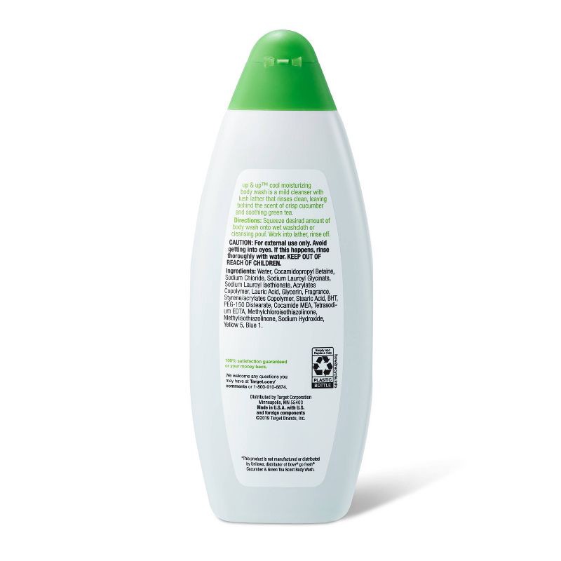 slide 4 of 4, Cool Moisturizing Body Wash 22 fl oz - up&up™, 22 fl oz