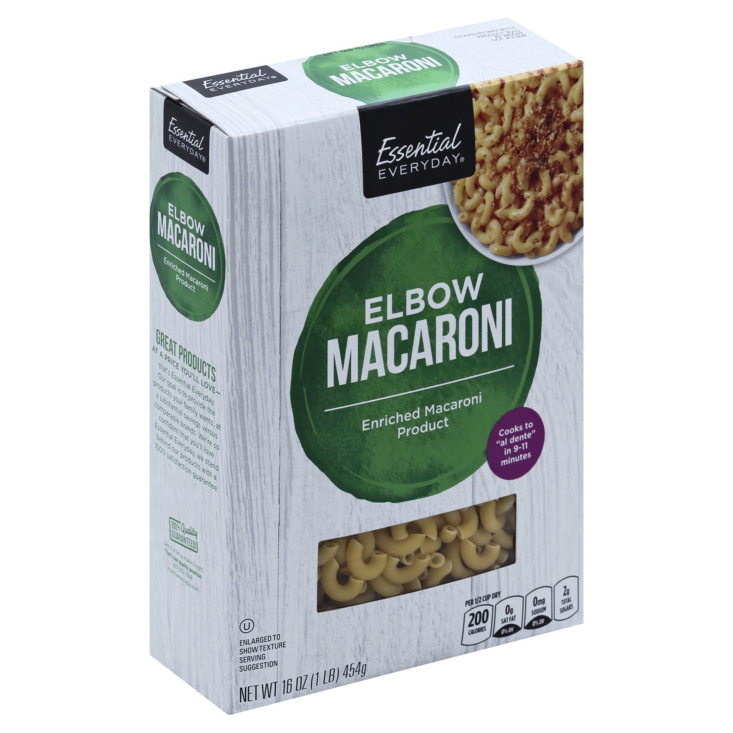 slide 1 of 1, Essential Everyday Elbow Macaroni Pasta, 16 oz