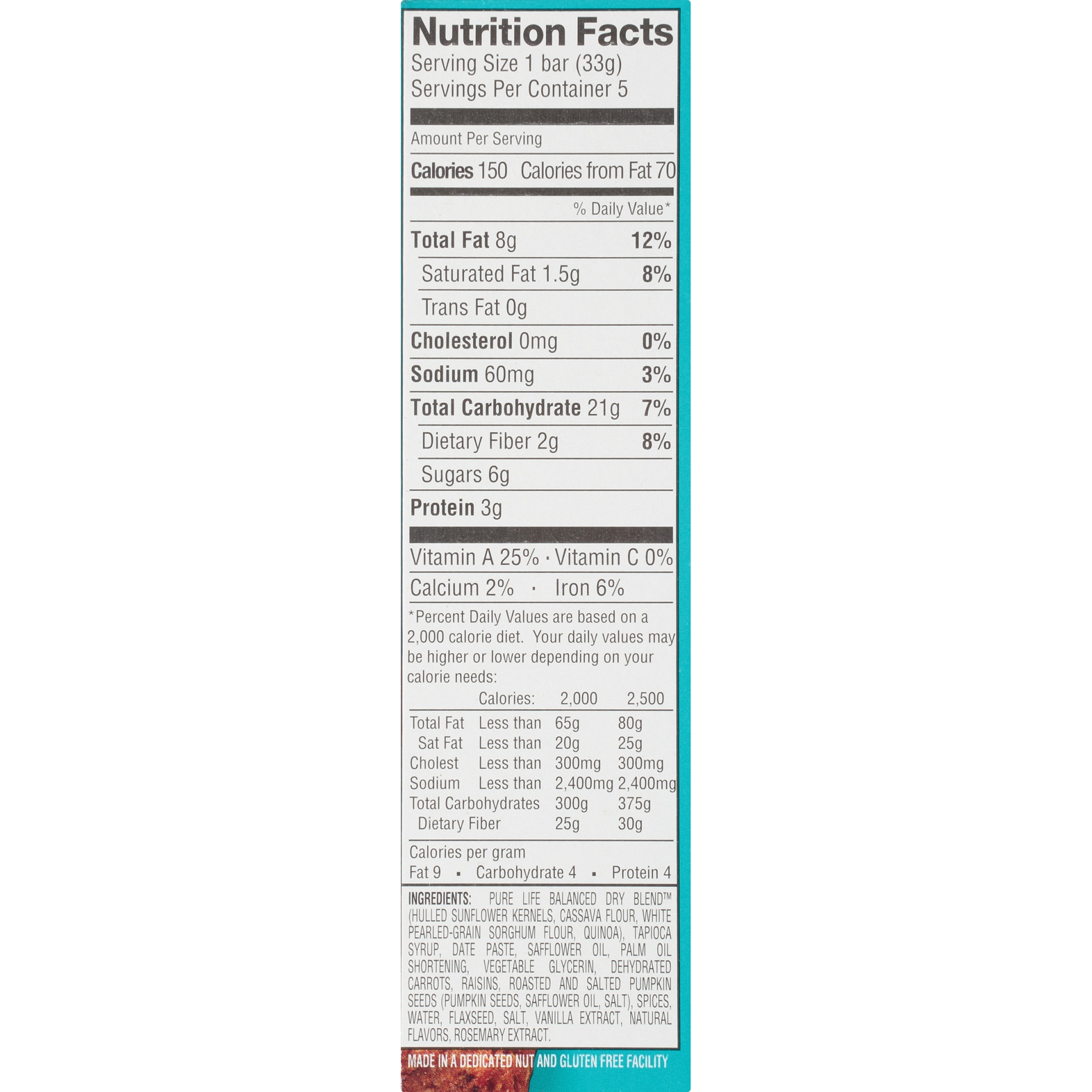 slide 7 of 8, Enjoy Life Carrot Cake Soft Baked Chewy Bars, 5 ct; 1.15 oz