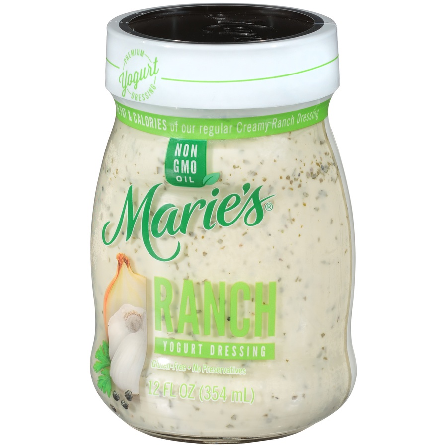 slide 7 of 8, Marie's Ranch Yogurt Dressing, 12 fl oz