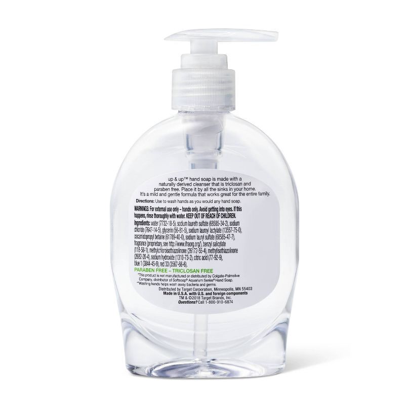 slide 2 of 4, Clear Liquid Hand Soap - 7.5 fl oz - up & up™, 7.5 fl oz