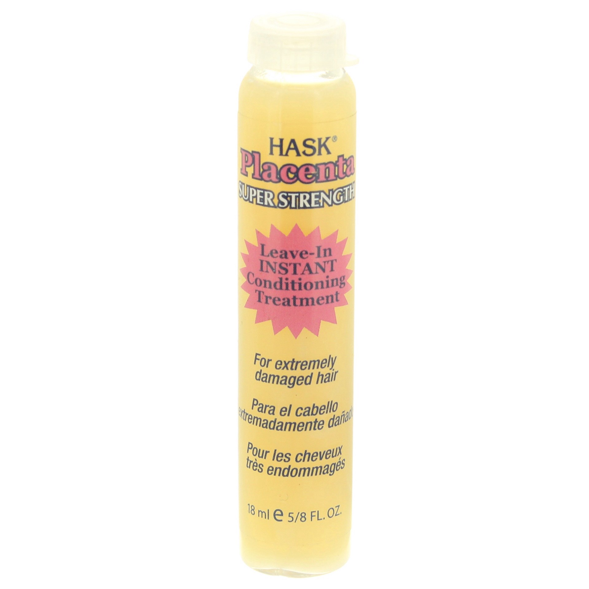 slide 1 of 9, Hask Placenta Conditioning Treatment Super Strength, 1 ct