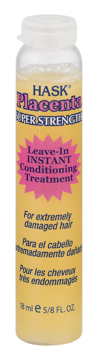 slide 1 of 1, Hask Placenta Conditioning Treatment Super Strength, 1 ct