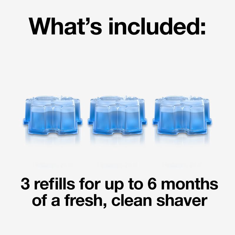 slide 13 of 13, Braun Clean & Renew Refill Cartridges for Clean & Charge Systems CCR - 3pk, 3 ct
