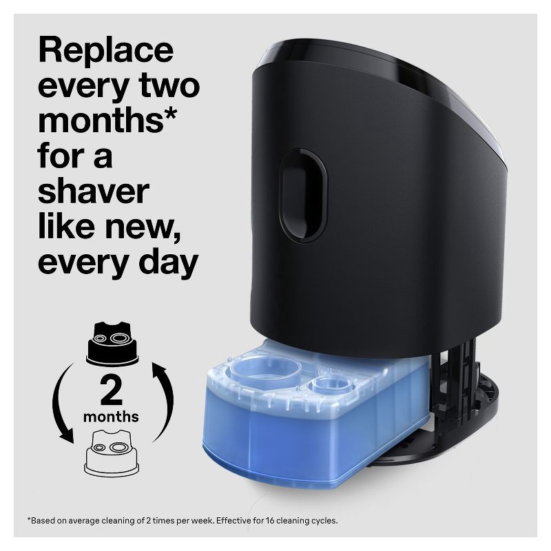 slide 7 of 8, Braun Clean & Renew Refill Cartridges for Clean & Charge Systems CCR - 3pk, 3 ct