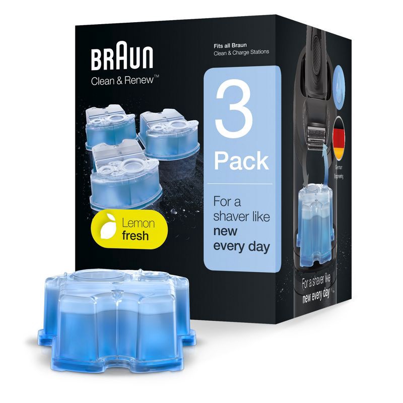slide 1 of 13, Braun Clean & Renew Refill Cartridges for Clean & Charge Systems CCR - 3pk, 3 ct