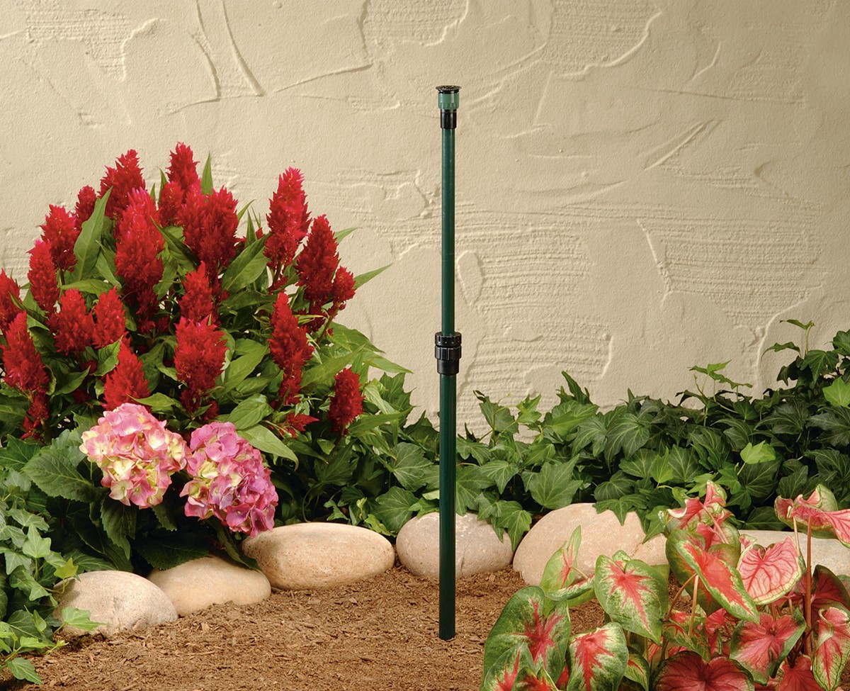 slide 4 of 5, Orbit 8-ft - 12-ft Adjustable Spray Adjustable Shrub head sprinkler, 1 ct