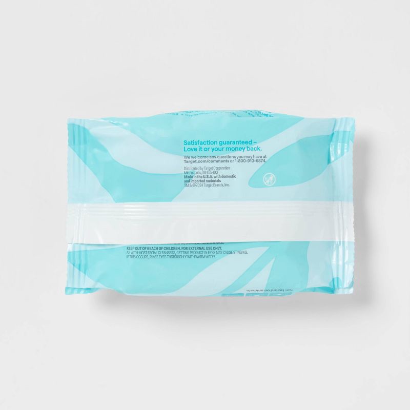 slide 4 of 7, Everyday Ultra-Soft Makeup Remover Cleansing Towelettes - Scented - 25ct - up&up™, 25 ct