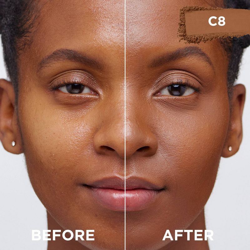 slide 3 of 7, L'Oreal Paris True Match Makeup Super Blendable Oil-Free Pressed Powder - C8 Cocoa - 0.33oz, 0.33 oz