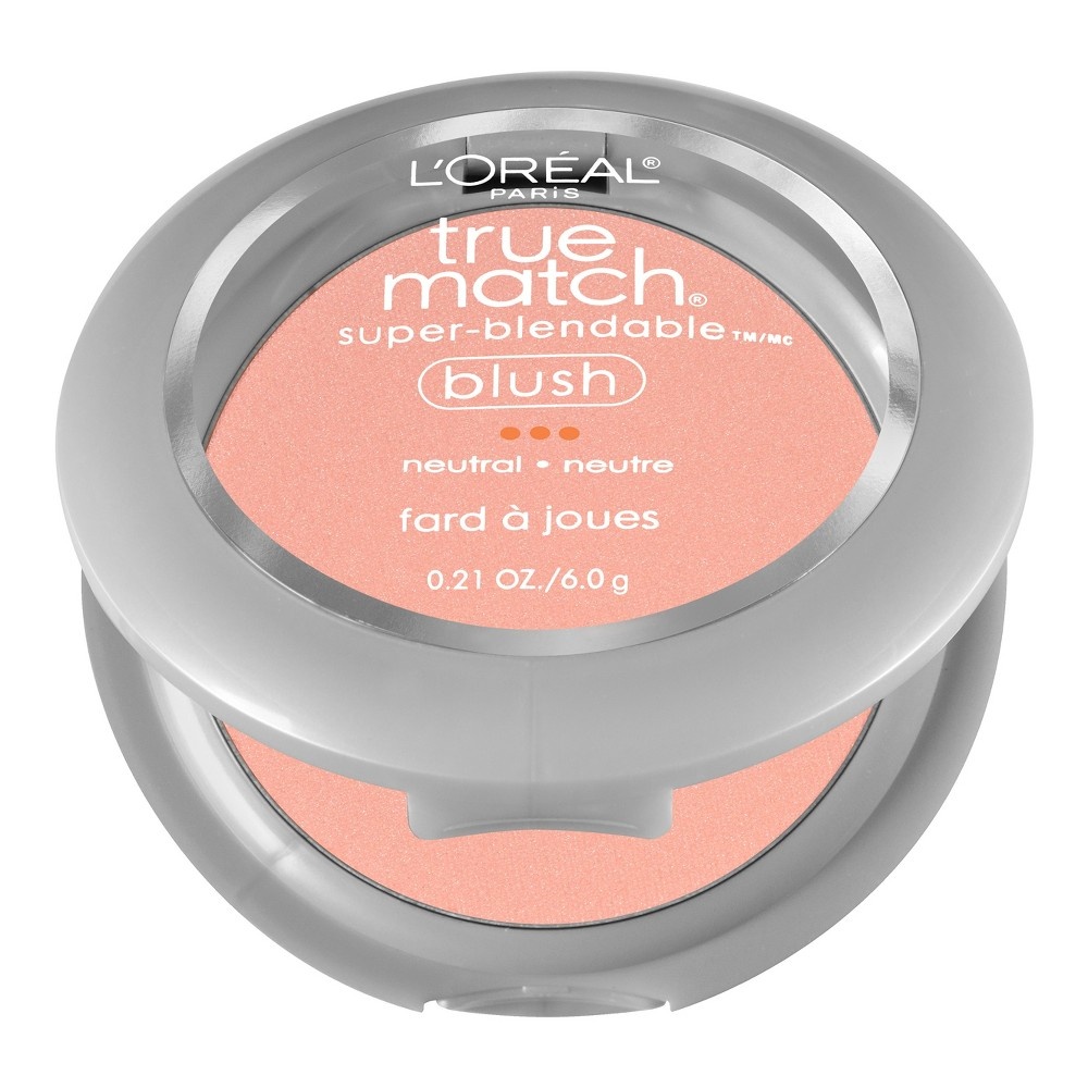 slide 3 of 3, L'Oréal True Match Blush N1-2 Precious Peach, 21 oz