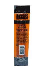Kickass Bacon Chaddar Snack Sticks