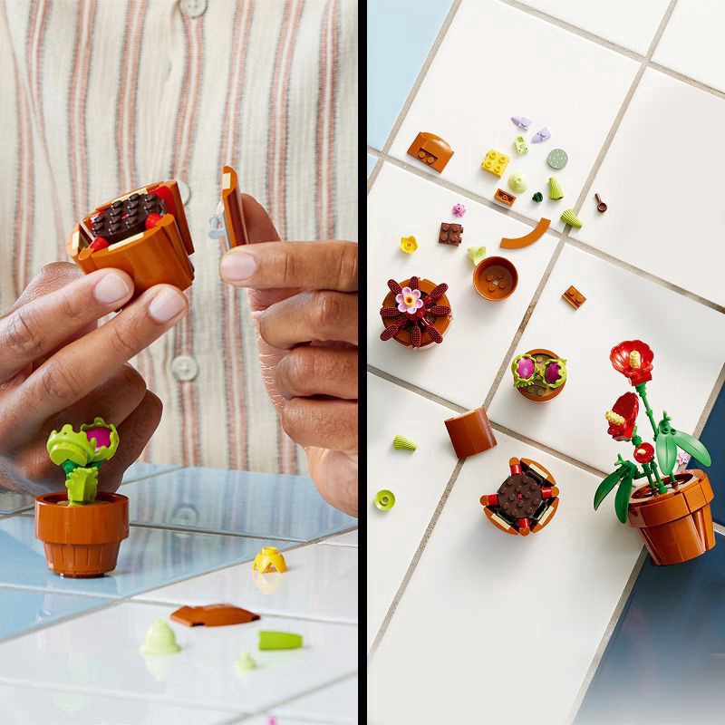 slide 2 of 6, LEGO Icons Tiny Plants Build and Display Set for Adults 10329, 1 ct