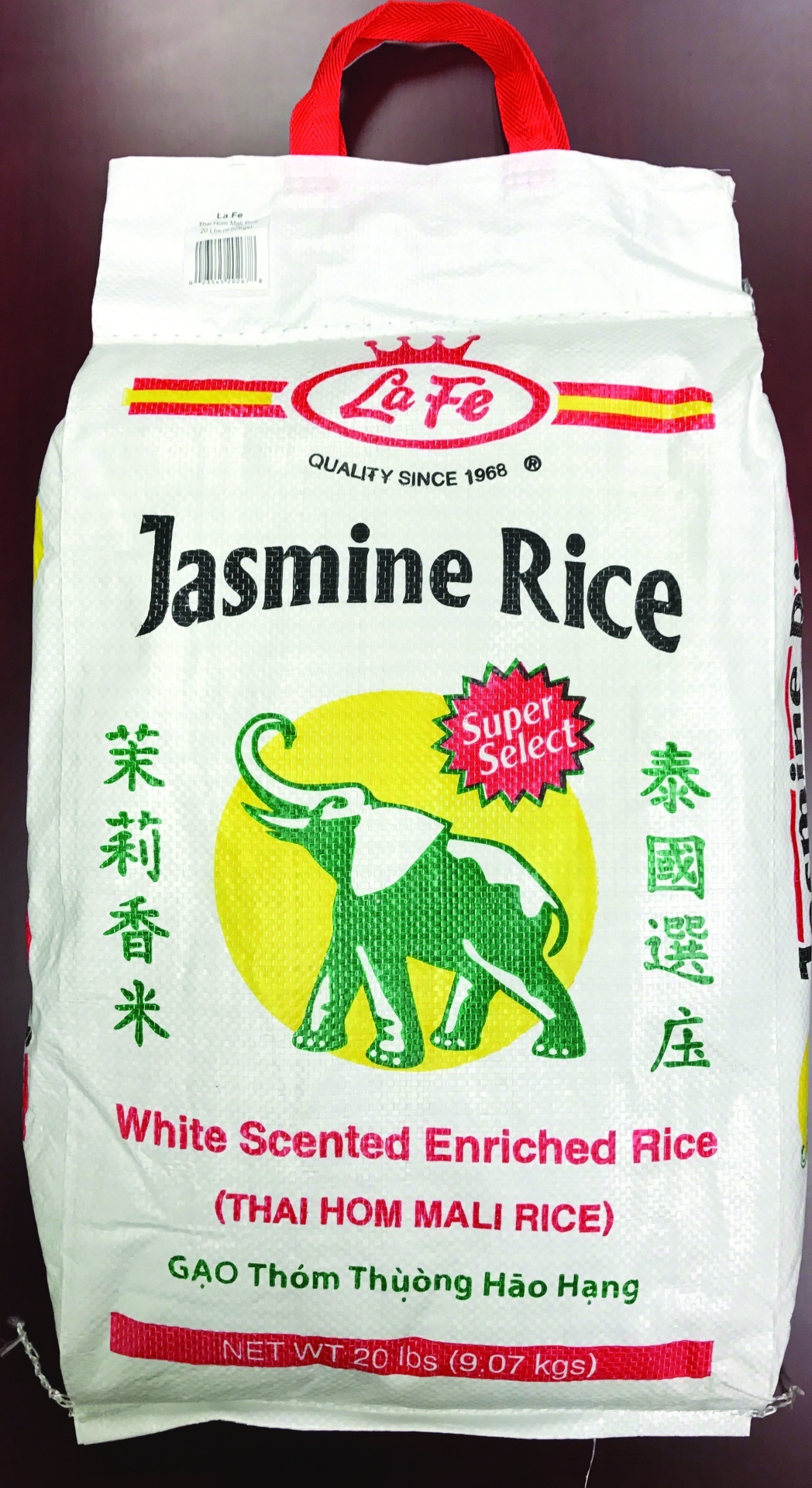 slide 1 of 1, La Fe Jasmine Rice, 20 lb