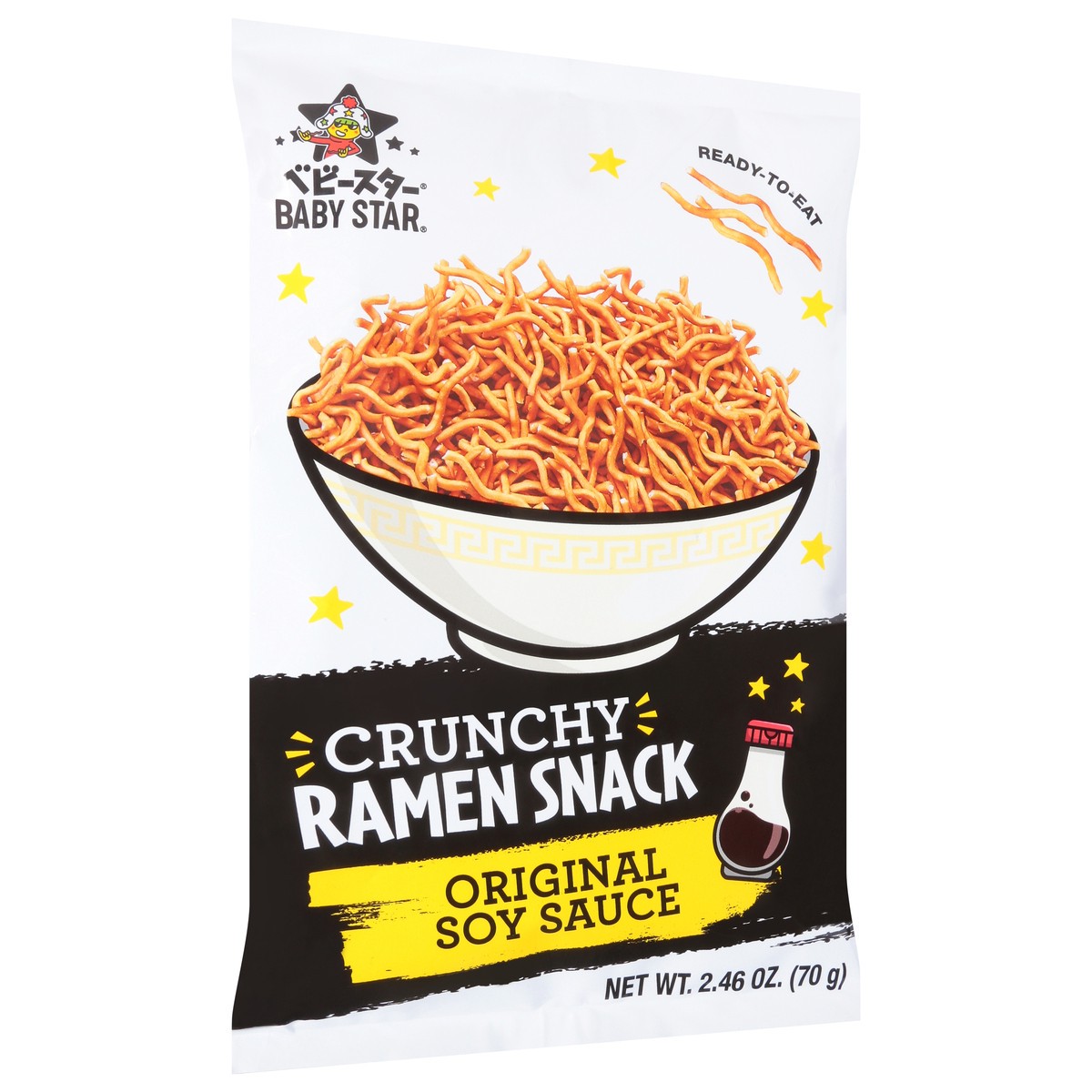 slide 9 of 14, Baby Star Crunchy Original Soy Sauce Ramen Snack 2.46 oz, 2.46 oz