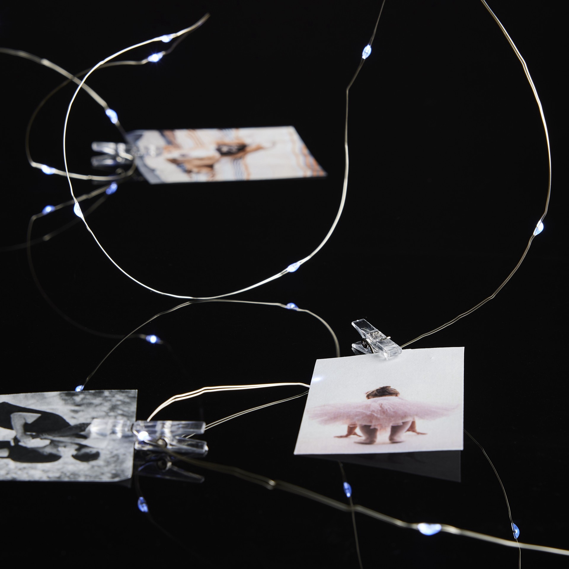 slide 2 of 4, 45ct. Cool White Led Clear Clip Lights By Ashland, 45 ct