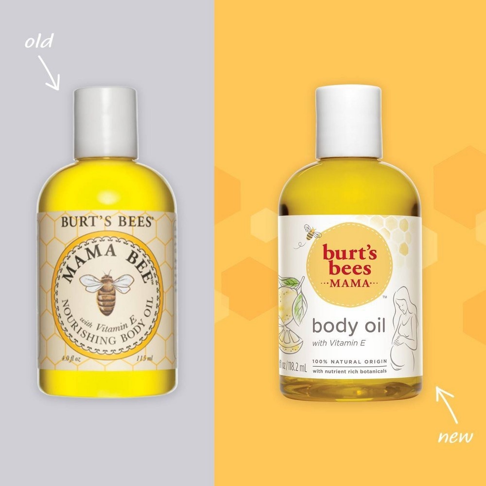 slide 3 of 5, Burt's Bees Mama Bee Nourishing Body Oil - 4oz, 4 oz