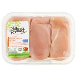 Nature's Promise Natural Boneless Skinless Chicken Breasts Fresh