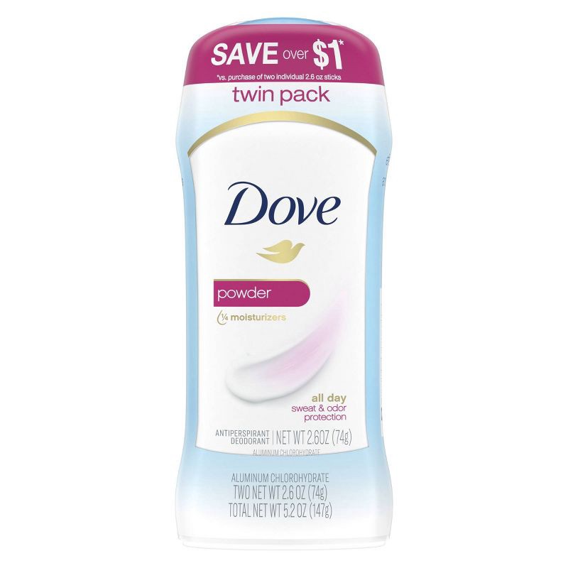 slide 2 of 9, Dove Beauty Powder 24-Hour Women's Antiperspirant & Deodorant Stick, 1 ct