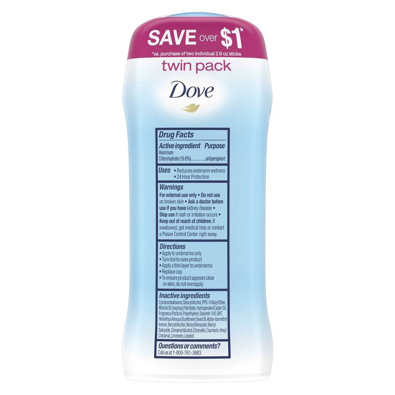 slide 3 of 9, Dove Beauty Powder 24-Hour Women's Antiperspirant & Deodorant Stick, 1 ct