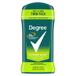 Degree Men Extreme Blast 48-Hour Antiperspirant & Deodorant - 2.7oz/2ct