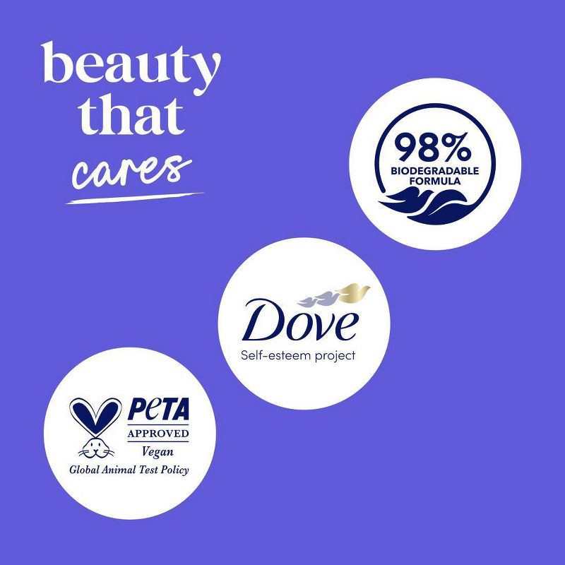 slide 11 of 12, Dove Beauty Dove Deep Moisture Body Wash Nourishes the Driest Skin 24hr Lotion-Soft Skin - 20 fl oz, 20 fl oz