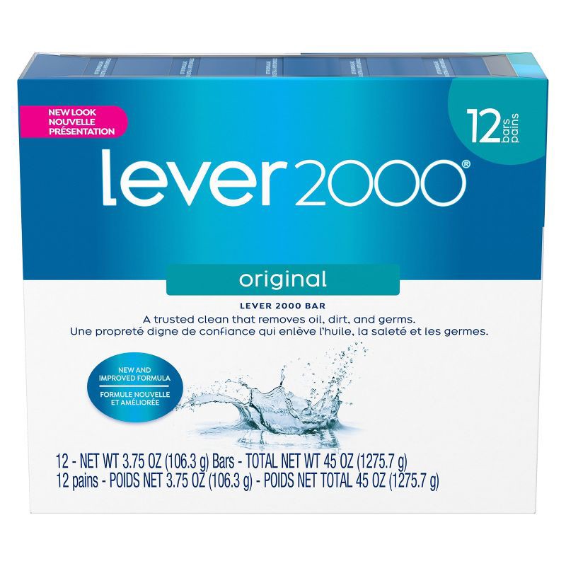 slide 4 of 7, Lever 2000 Original Scent Bar Soap - Scented - 3.75oz/12pk, 12 ct; 4 oz