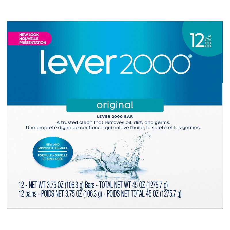 slide 1 of 7, Lever 2000 Original Scent Bar Soap - Scented - 3.75oz/12pk, 12 ct; 4 oz