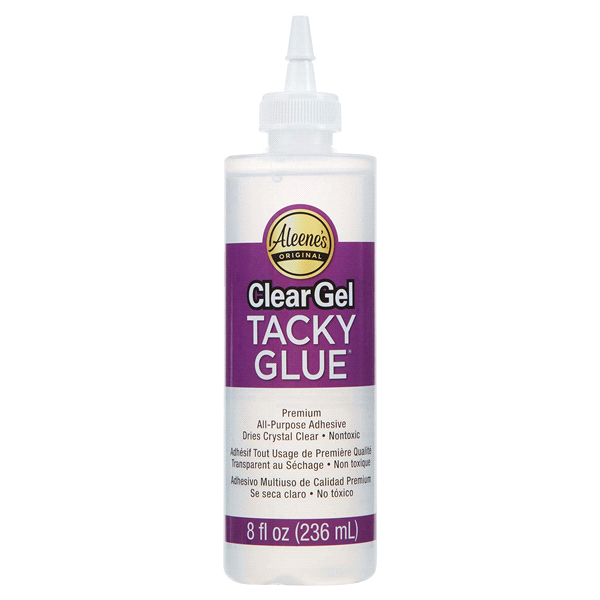 slide 1 of 5, Aleene's Clear Gel Tacky Glue, 8 oz