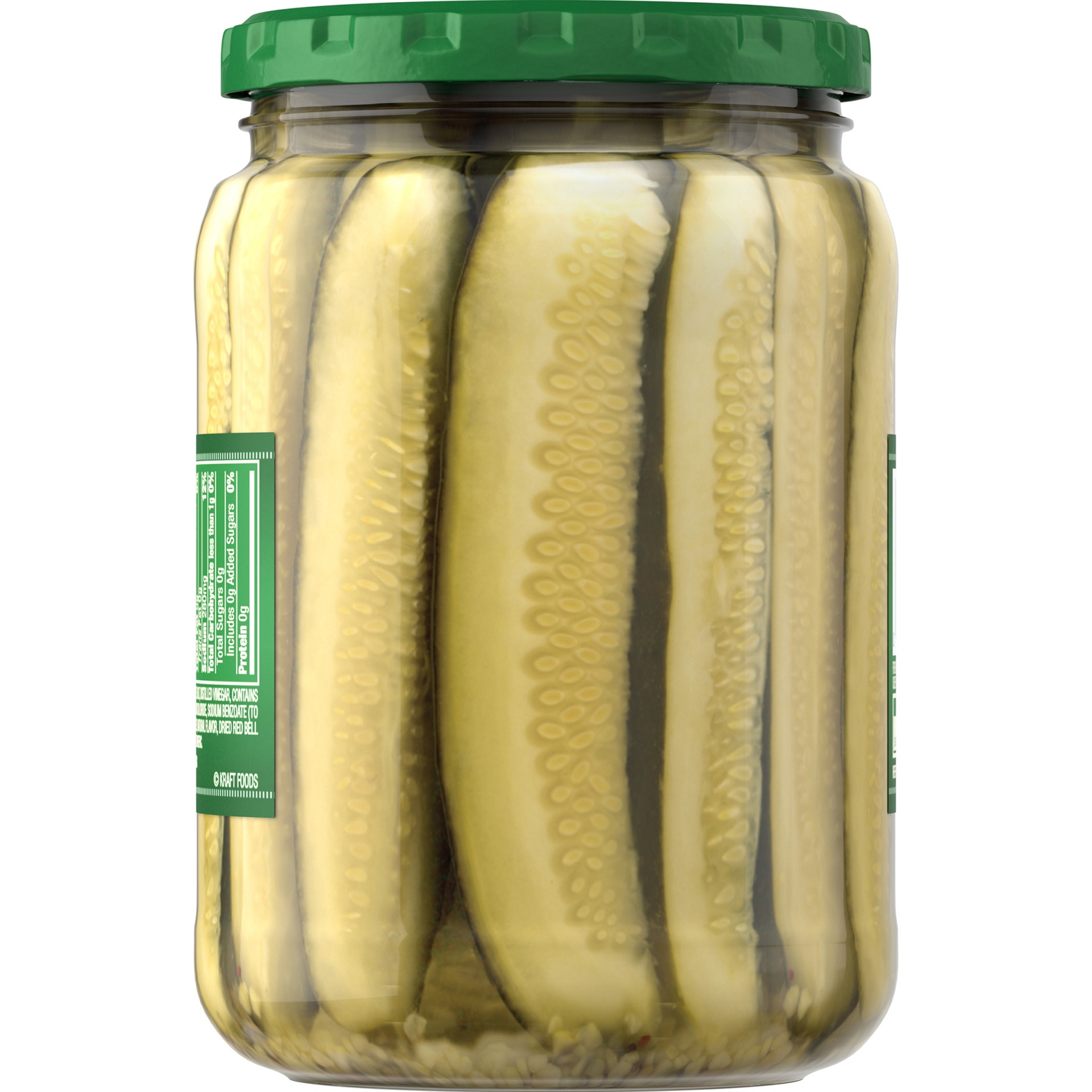 slide 5 of 7, Claussen Kosher Dill Pickle Spears, 24 oz