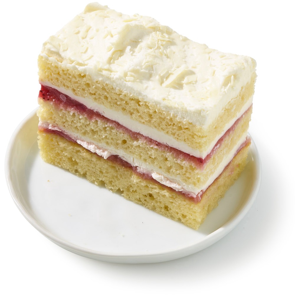slide 2 of 2, Private Selection 3-Layer Strawberry Short Cake Slice, 6.2 oz