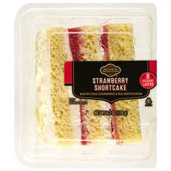 Private Selection 3-Layer Strawberry Short Cake Slice