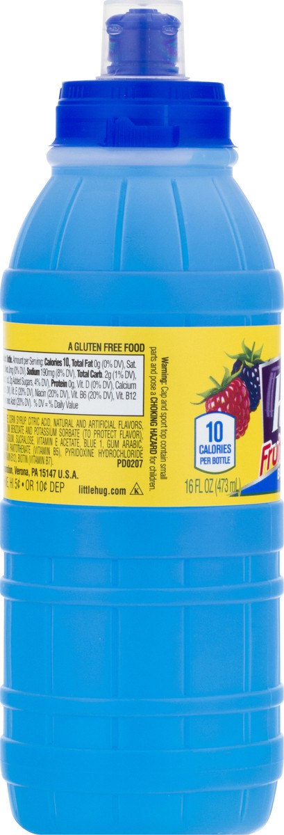 slide 5 of 12, Big Hug Fruit Barrels Blue Raspberry Fruit Drink 16 oz, 16 oz