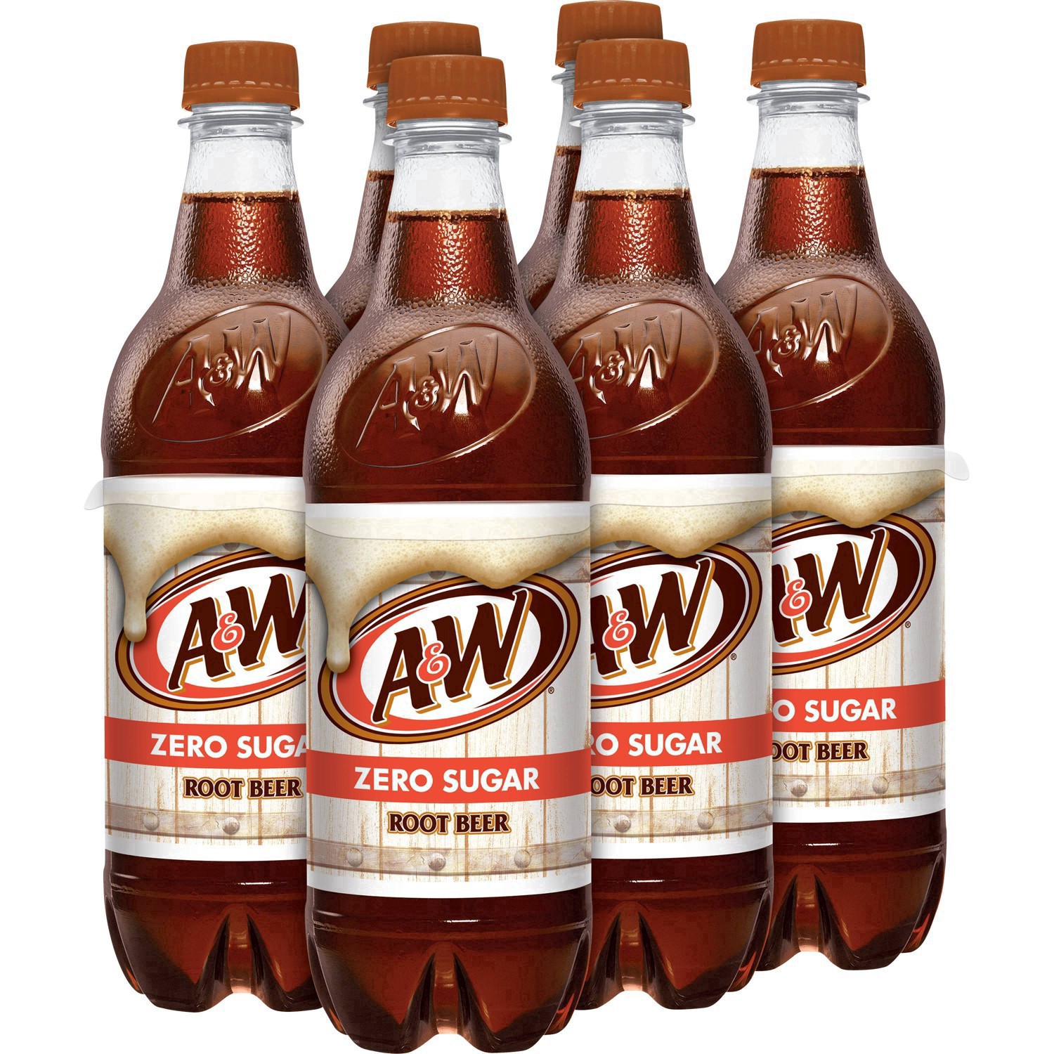 slide 15 of 94, A&W Root Beer Zero Sugar Bottles, 6 ct; 16.9 fl oz