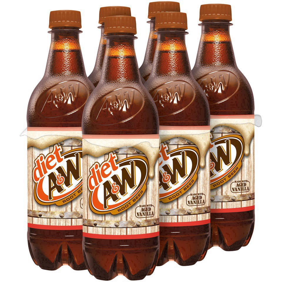 slide 30 of 94, A&W Root Beer Zero Sugar Bottles, 6 ct; 16.9 fl oz