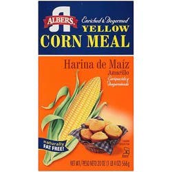 Albers Enriched & Degermed Yellow Corn Meal - 20 Oz