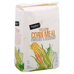 Signature Select Corn Meal Yellow Enriched & Degermed - 5 Lb
