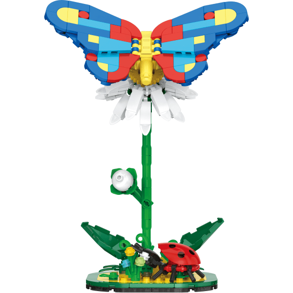 Crayola Butterfly Garden Brick Building Set, 270 Pieces | Shipt