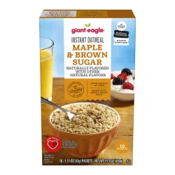 Giant Eagle Instant Mbs Oatmeal