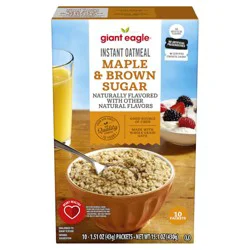 Giant Eagle Instant Mbs Oatmeal
